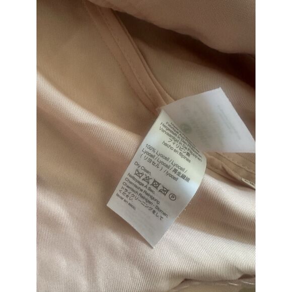 JCrew 12 Alfie Lyocell Twill Oversized Jacket Light Pink - Picture 5 of 10